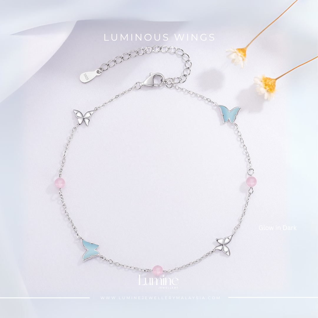 Luminous Wings Anklet