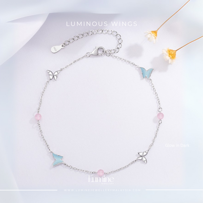 Luminous Wings Anklet