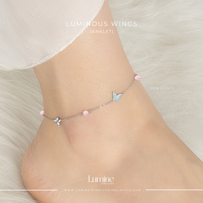 Luminous Wings Anklet