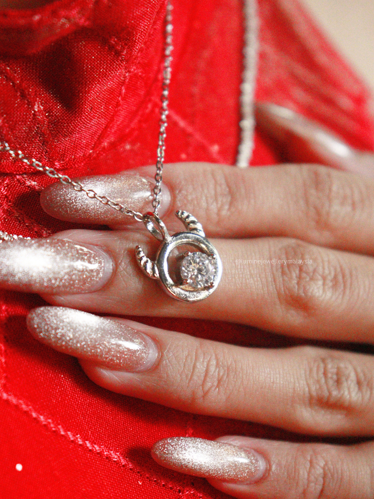Zirconia Horoscope Necklace