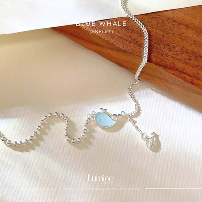 Blue Whale Anklet