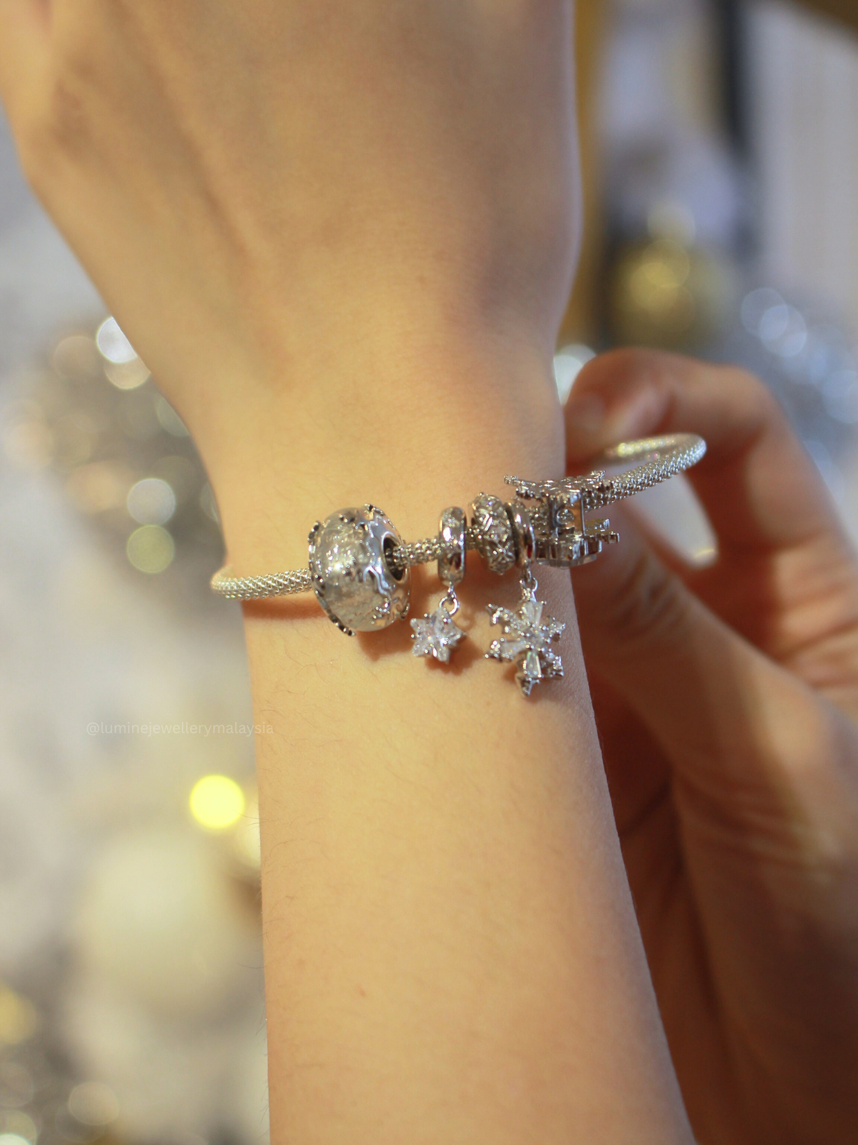 Winter Bloom Series Charm