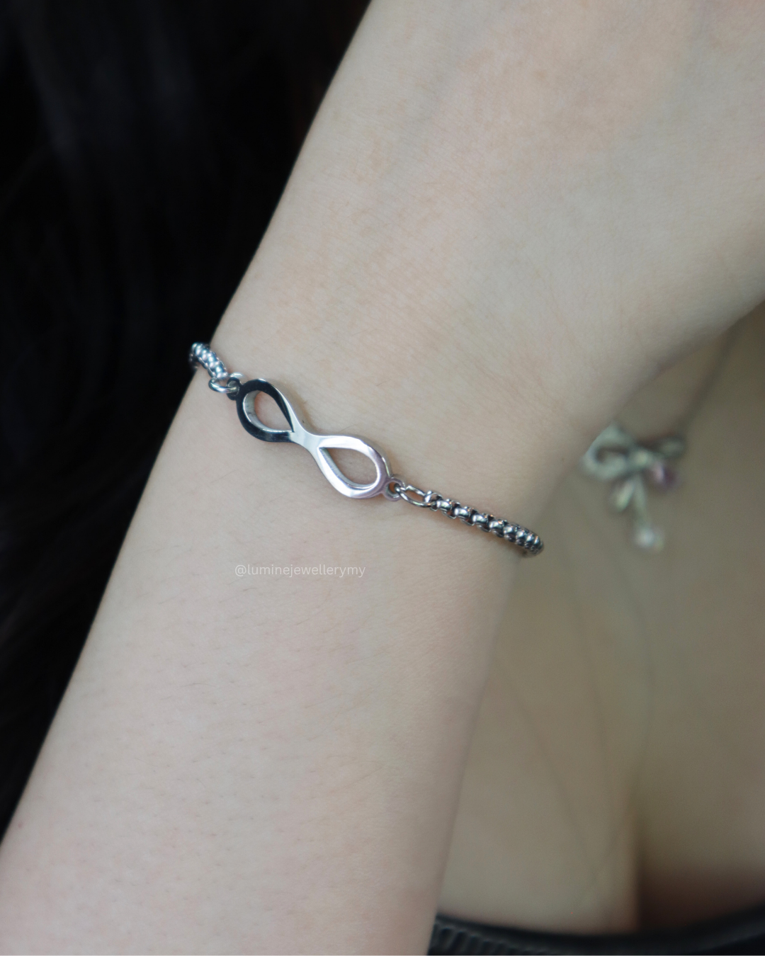 Silver Infinity Bracelets (Adjustable)