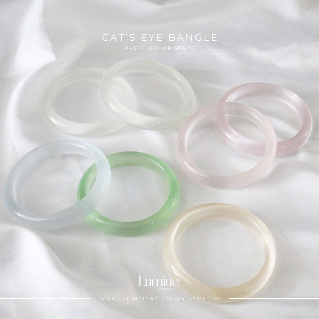 Cat's Eye Bangle (Pastel Series)