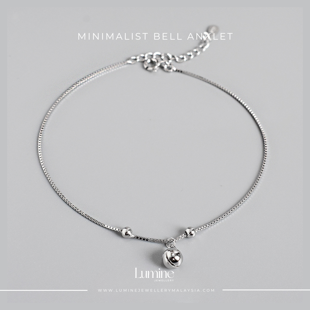 Minimalist Bell Anklet