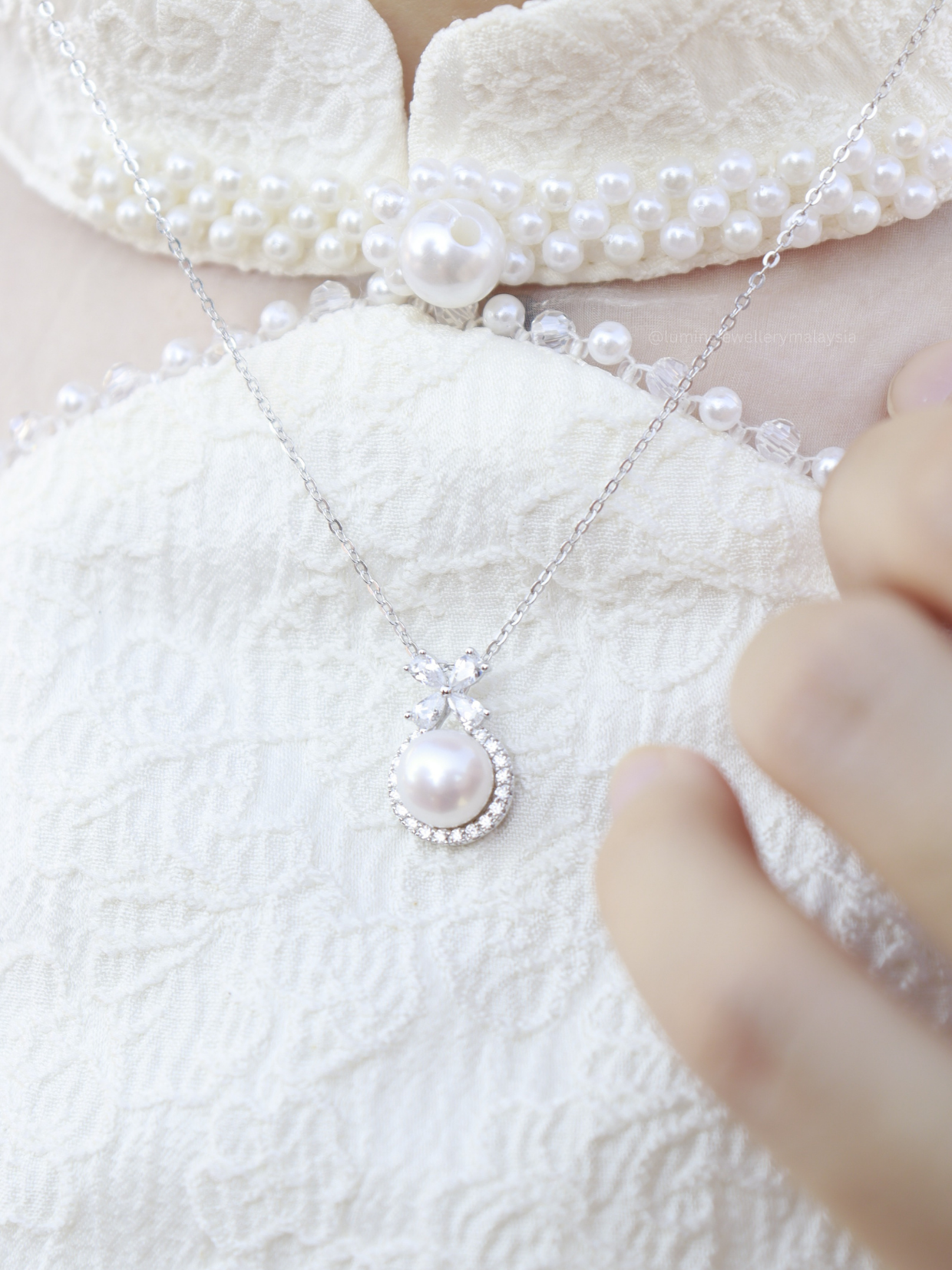 Natural Freshwater Pearl Princessa Necklace