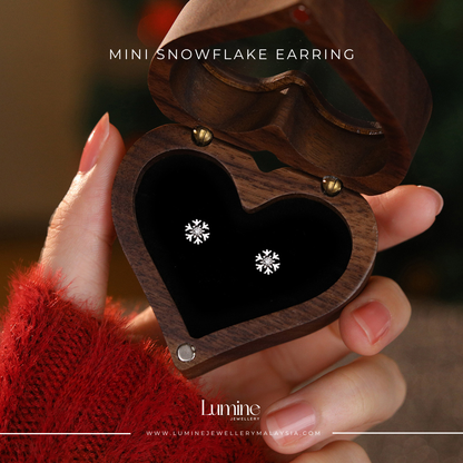 Mini Snowflake Earring