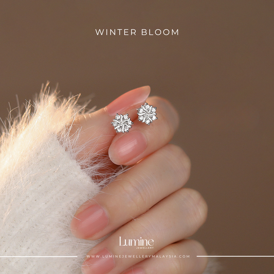 Winter Bloom Studs