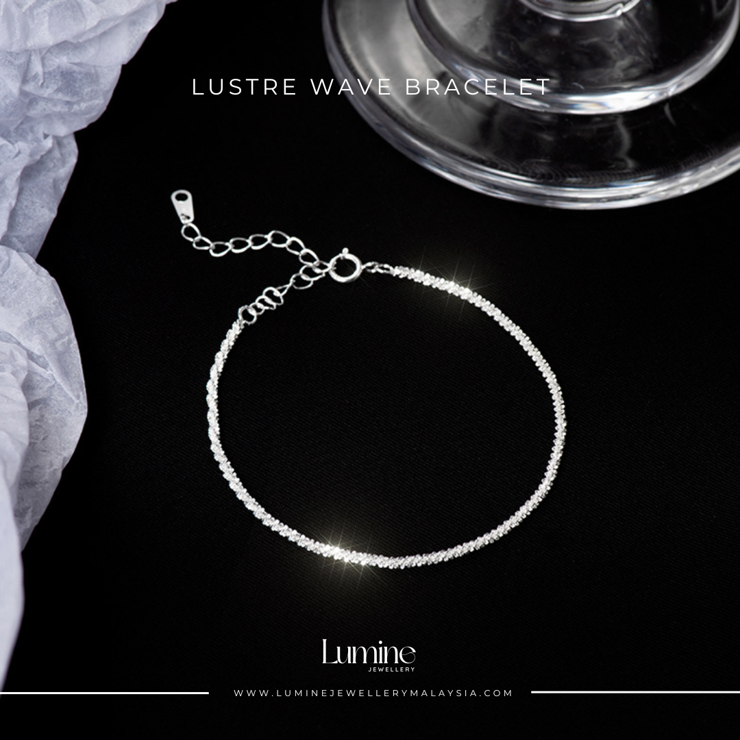 Lustre Wave Bracelet