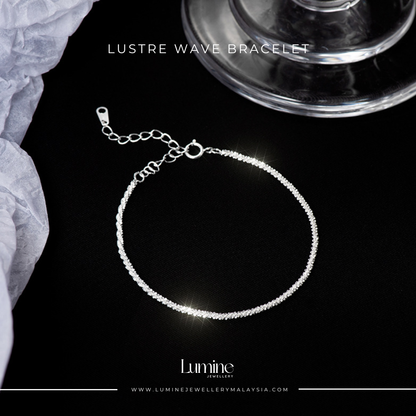 Lustre Wave Bracelet