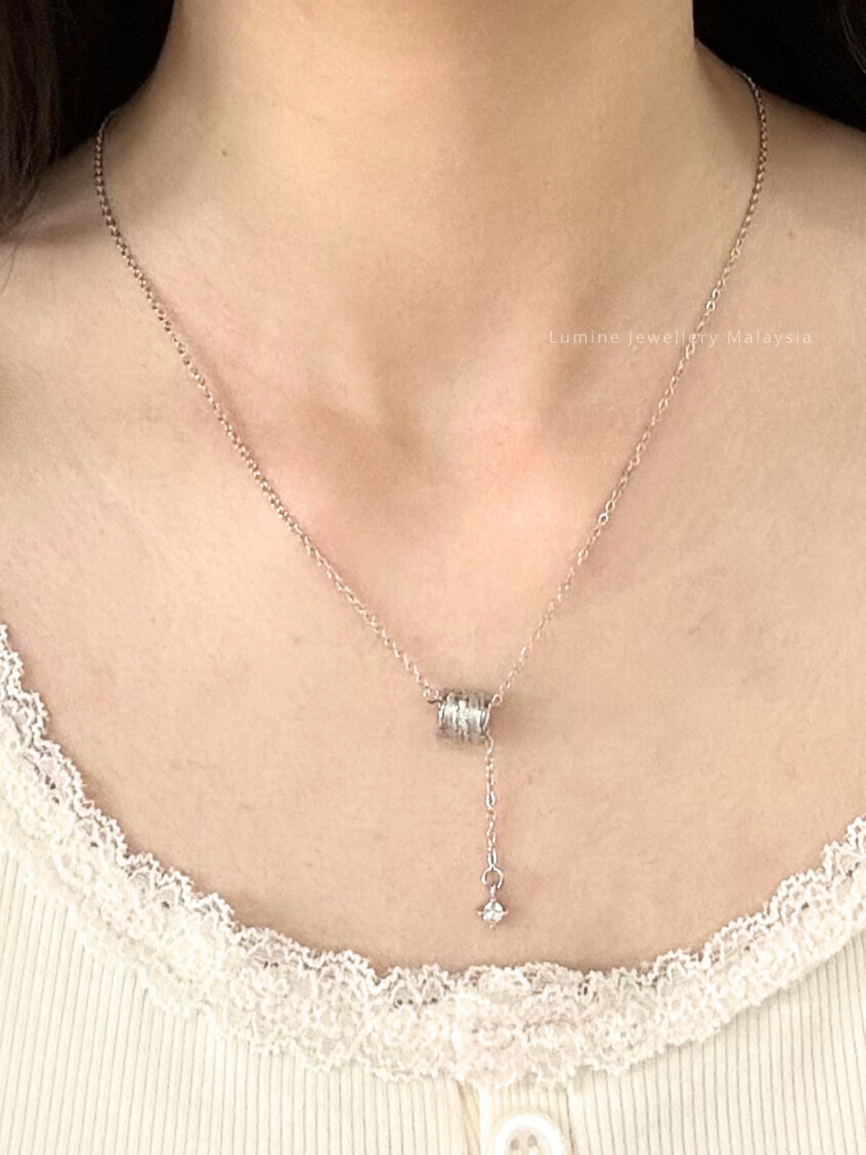 Teardrop Twisted Quetzaly Necklace