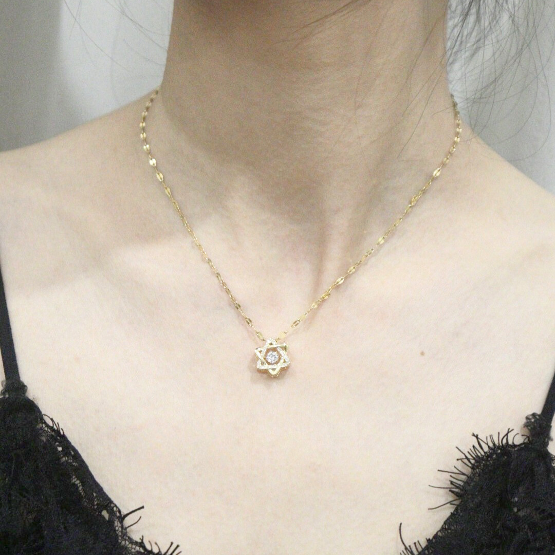 Enchanted Hexagram Necklace