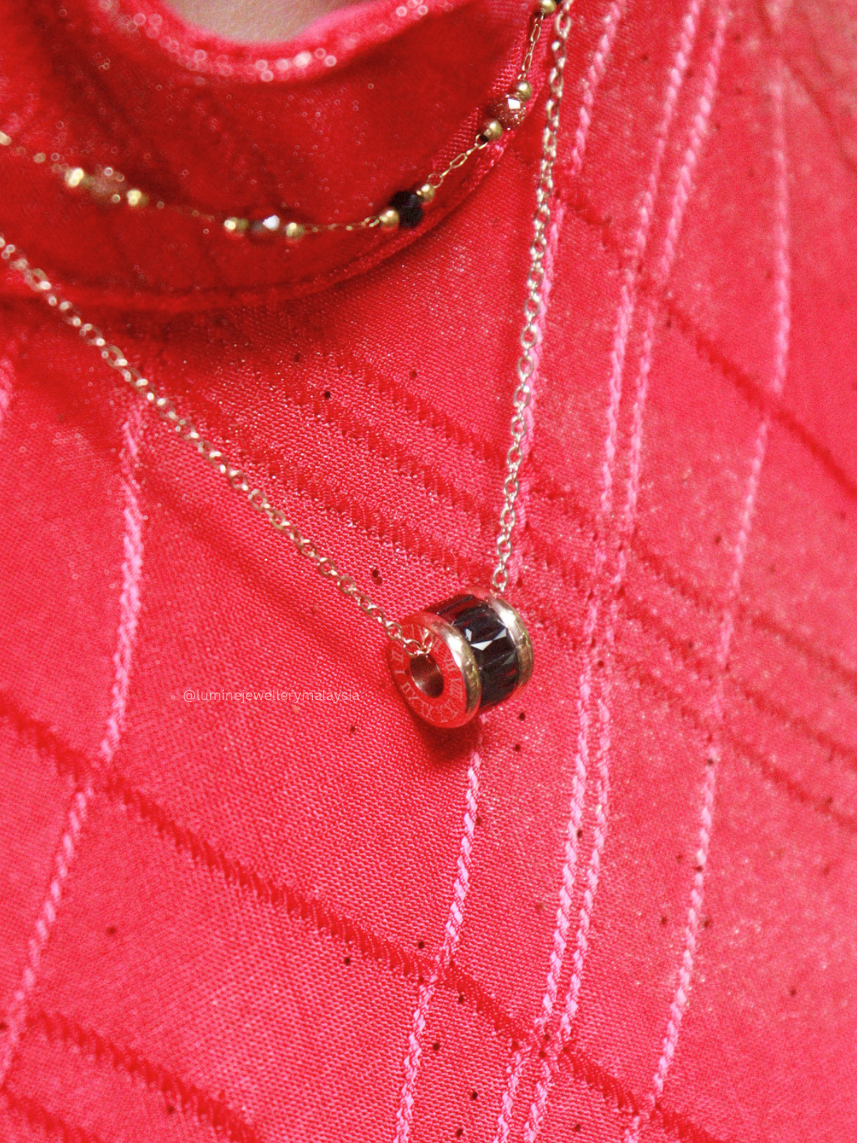Black Dopamine Quetzaly Necklace