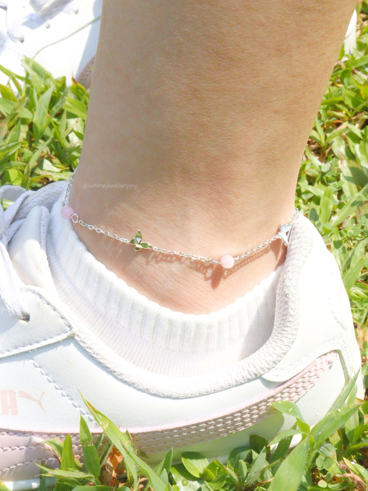 Luminous Wings Anklet
