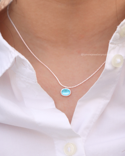 Aqua Whisper Pendant