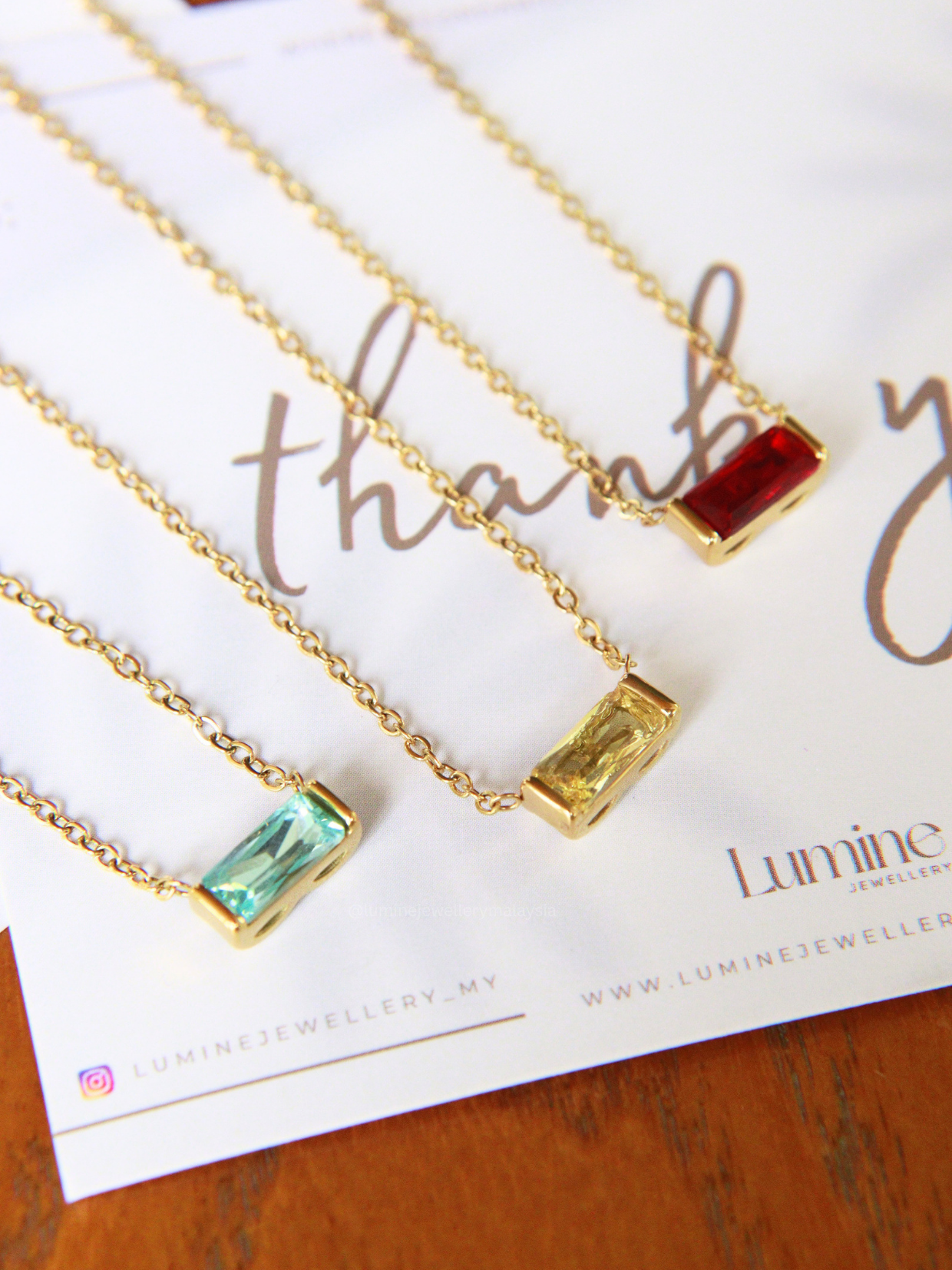 Birthstone Necklace