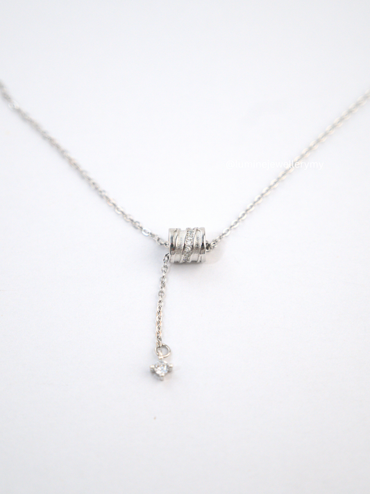 Teardrop Twisted Quetzaly Necklace