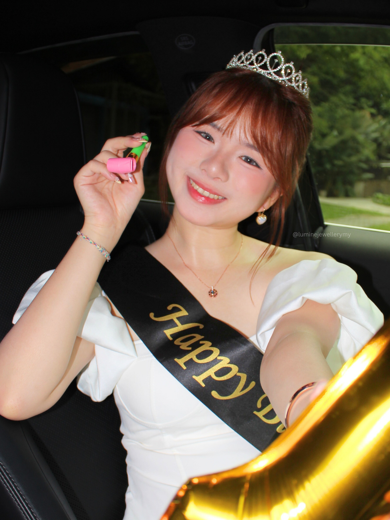 Love You 100 Necklace