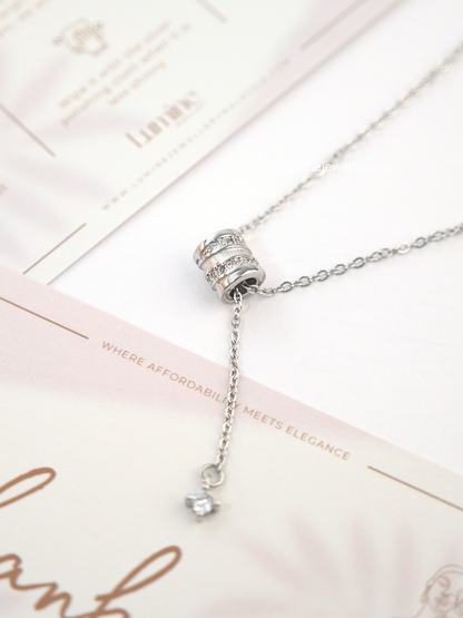 Teardrop Twisted Quetzaly Necklace