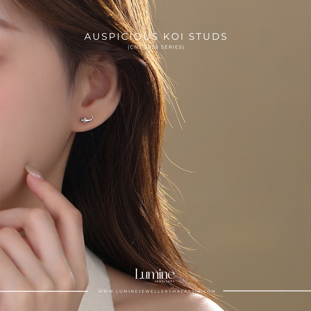 Auspicious Koi Studs 年年有余 (招财锦鲤)