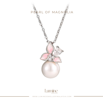Pearl of Magnolia Necklace