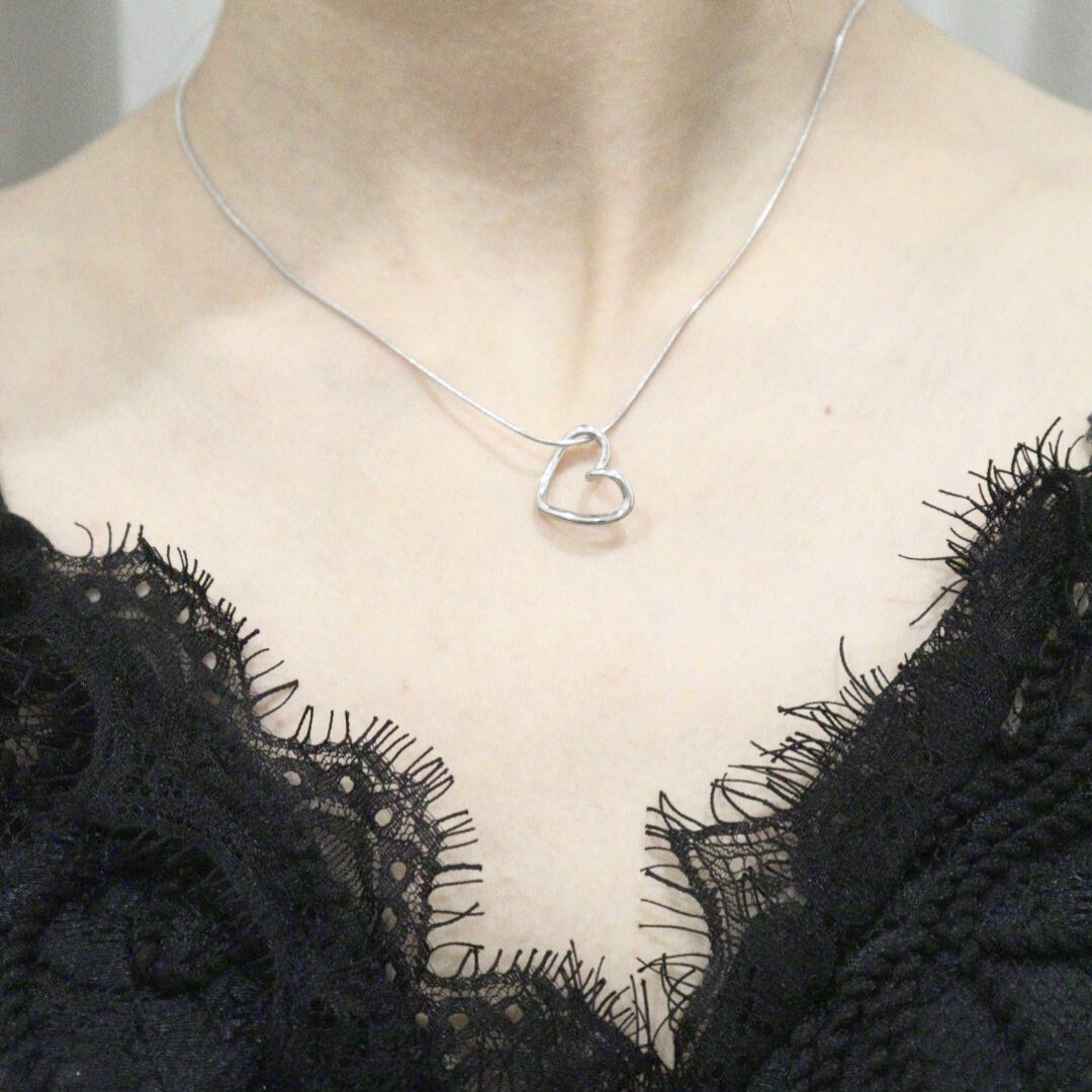 Hollow Heart Necklace