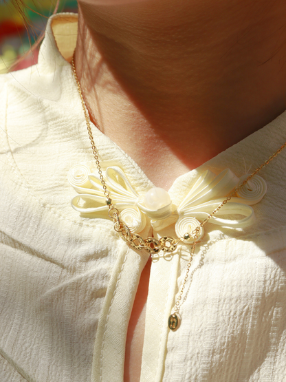 Emperor Coins Ice Sparkle Necklace 碎碎冰五帝钱项链