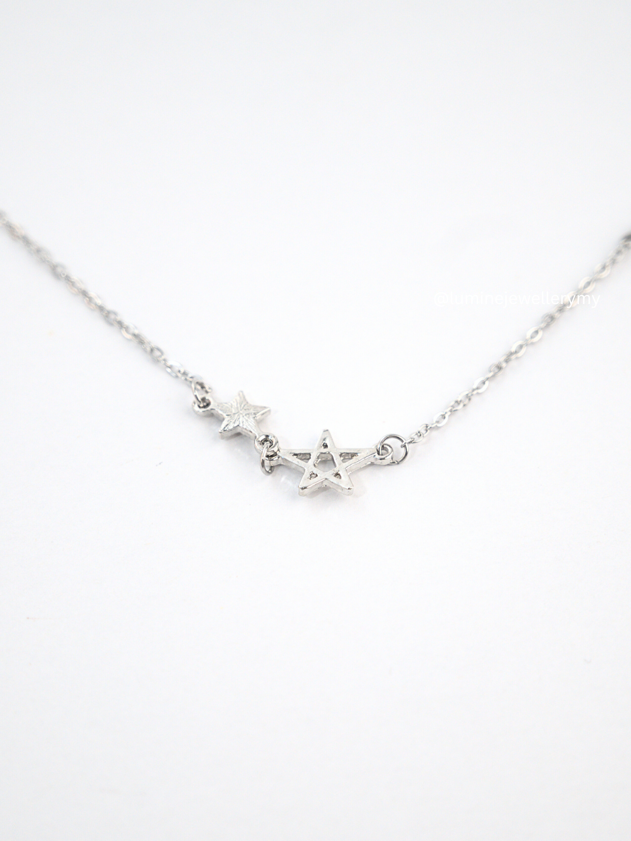 Diamond Stars Necklace