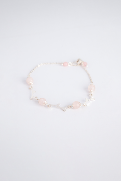 Korean Moonlight Floral Stone Bracelet