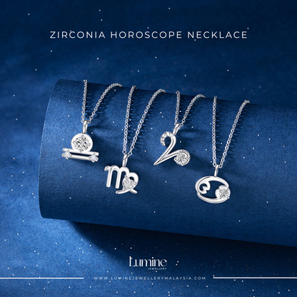 Zirconia Horoscope Necklace