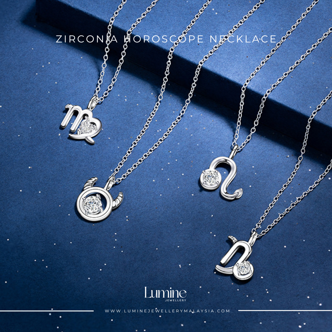 Zirconia Horoscope Necklace