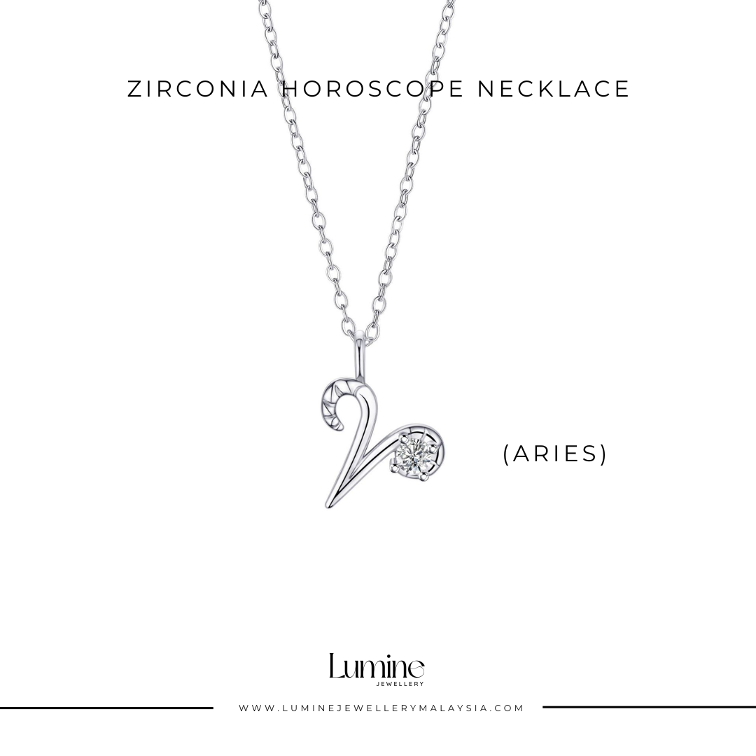 Zirconia Horoscope Necklace