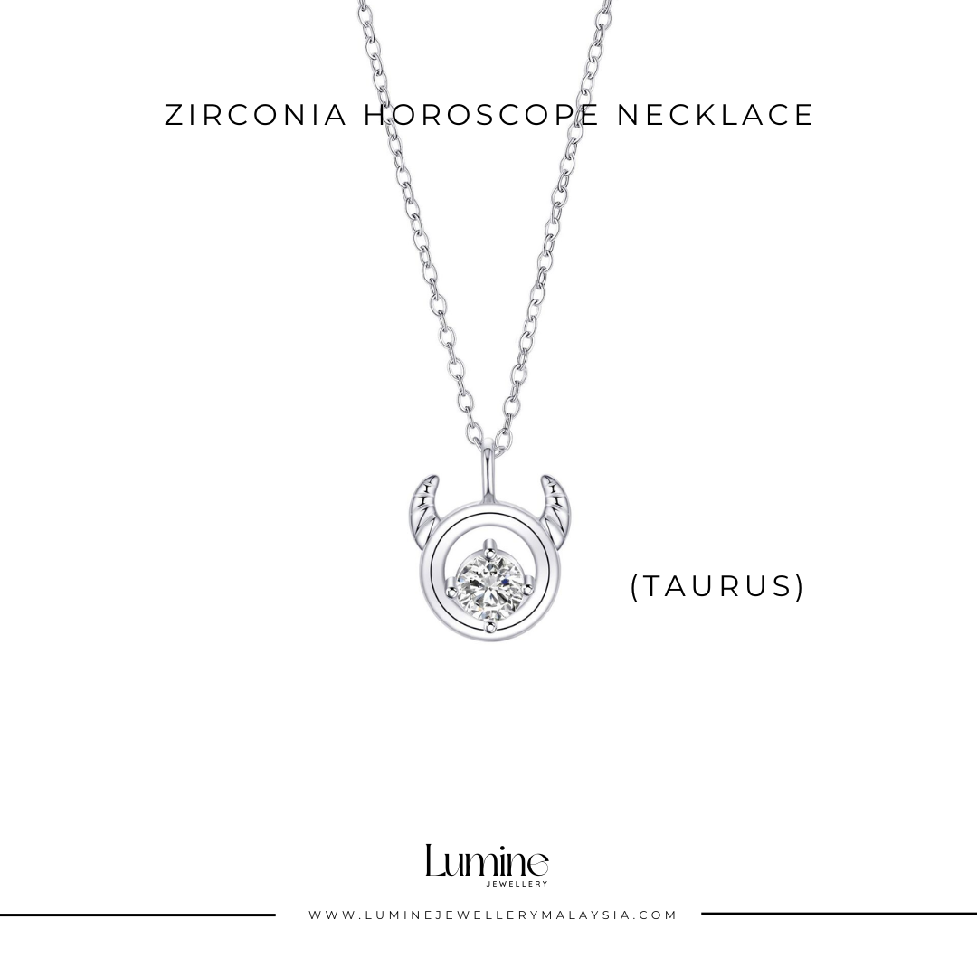 Zirconia Horoscope Necklace