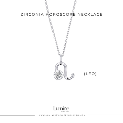 Zirconia Horoscope Necklace