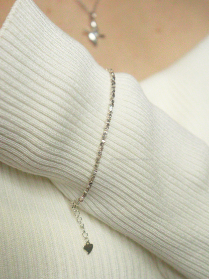 Silver Sparkle Bracelet