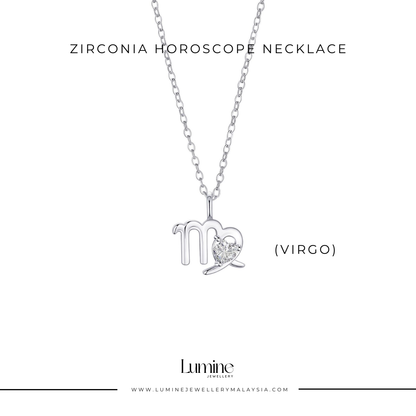 Zirconia Horoscope Necklace
