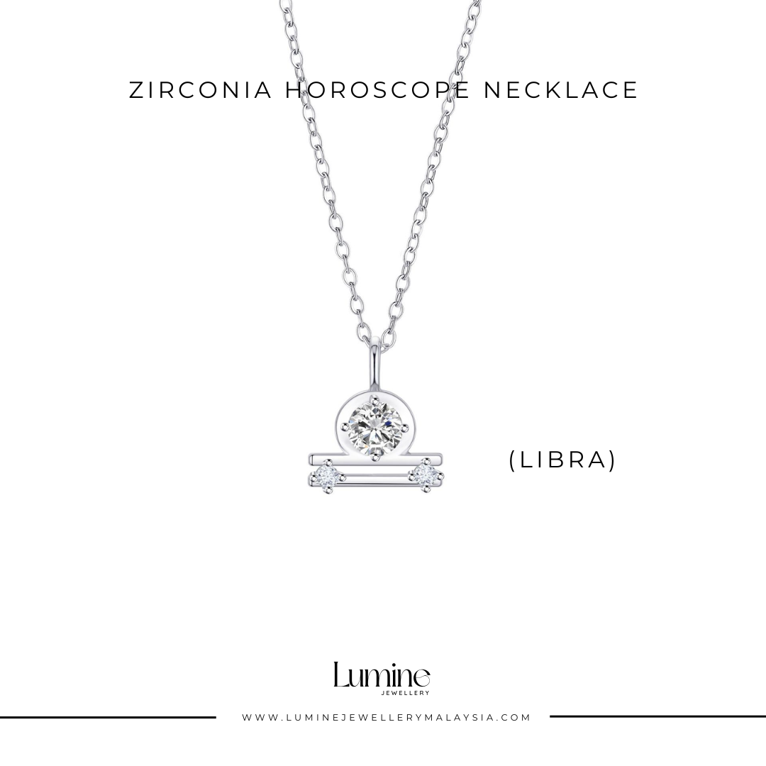 Zirconia Horoscope Necklace