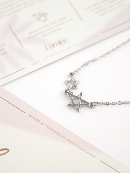 Diamond Stars Necklace