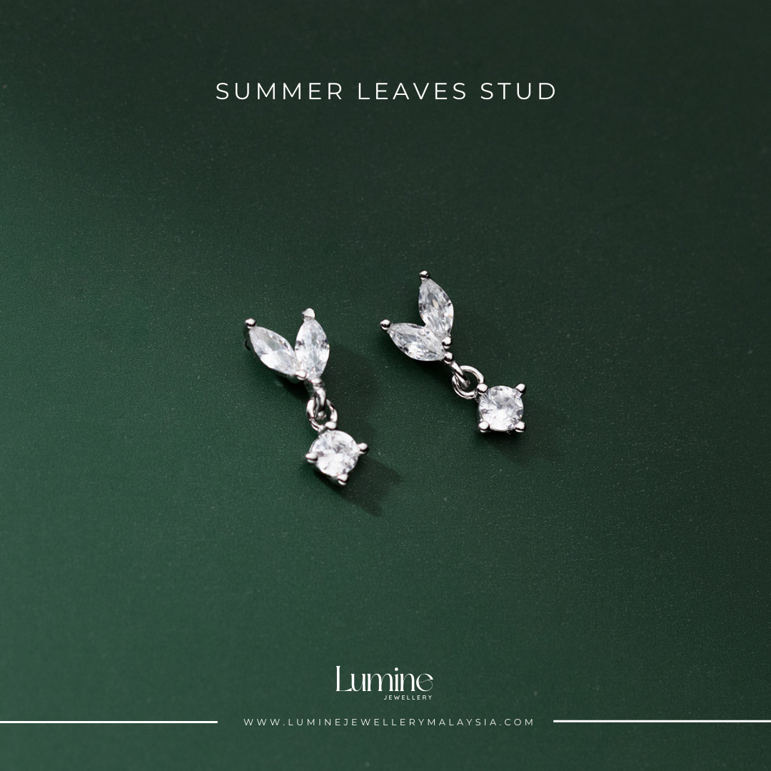 Summer Leaves Stud