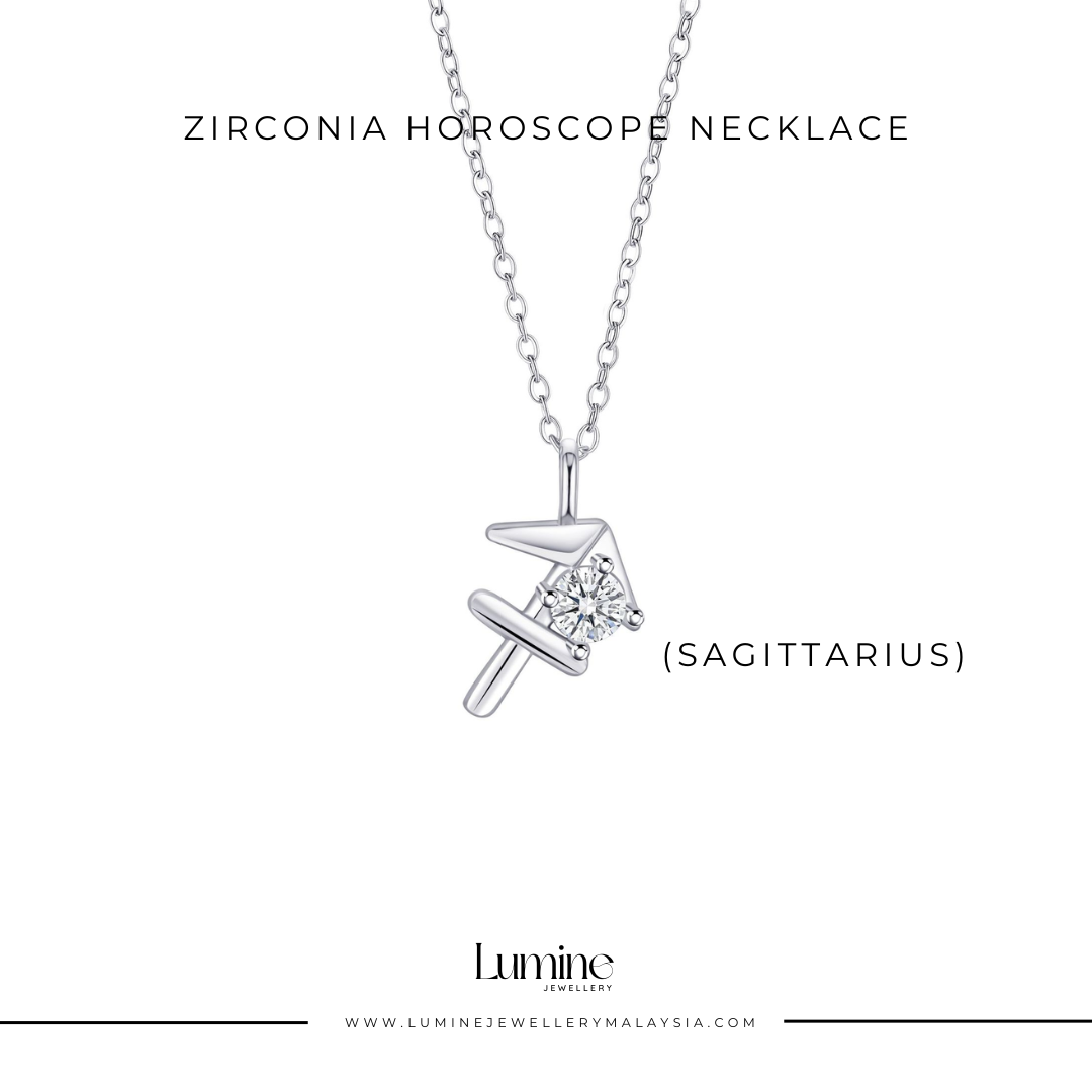 Zirconia Horoscope Necklace