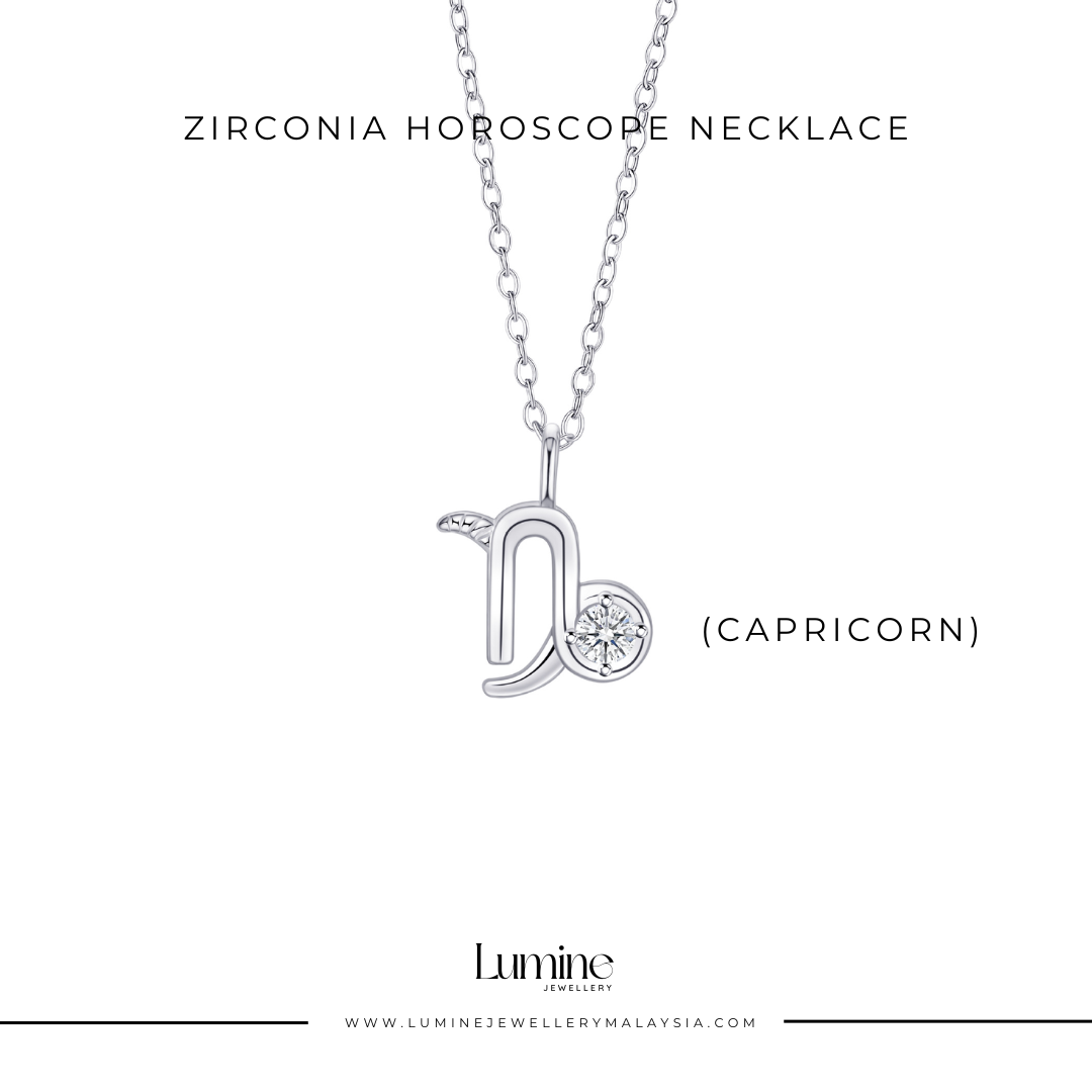 Zirconia Horoscope Necklace