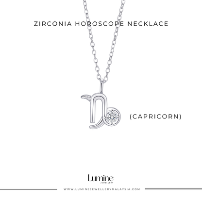 Zirconia Horoscope Necklace