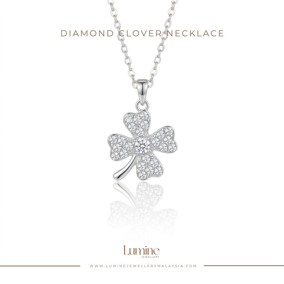 Diamond Clover Necklace