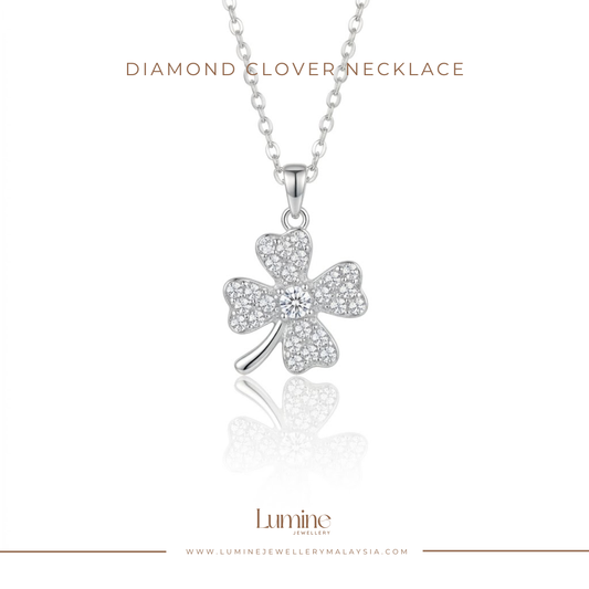 Diamond Clover Necklace