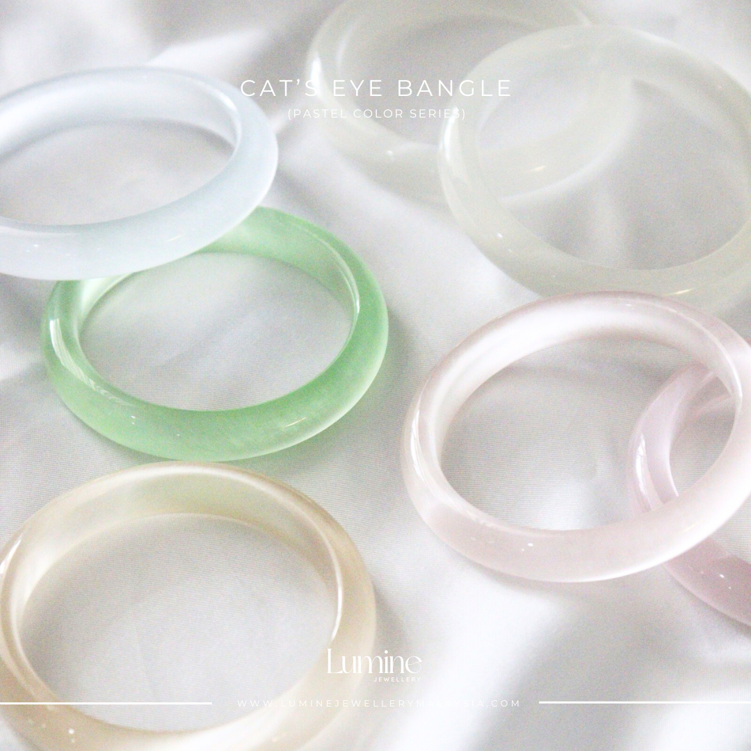 Cat's Eye Bangle (Pastel Series)