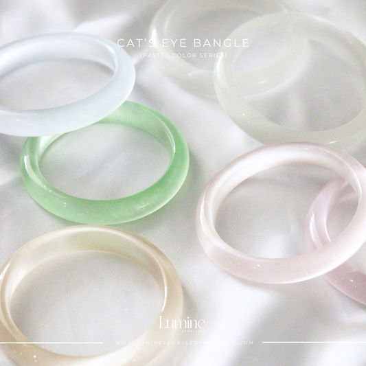 Cat's Eye Bangle (Pastel Series)