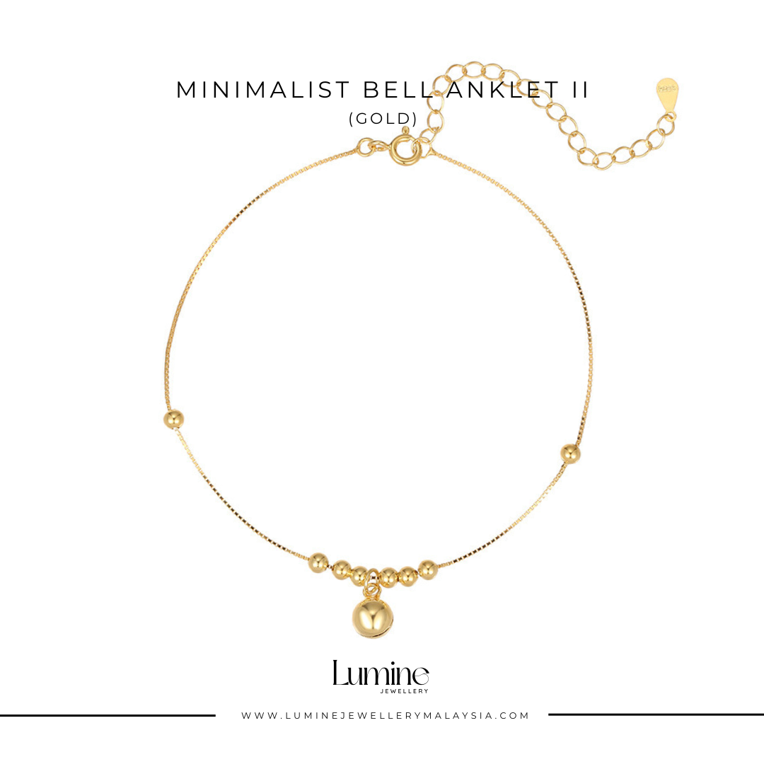 Minimalist Bell Anklet II