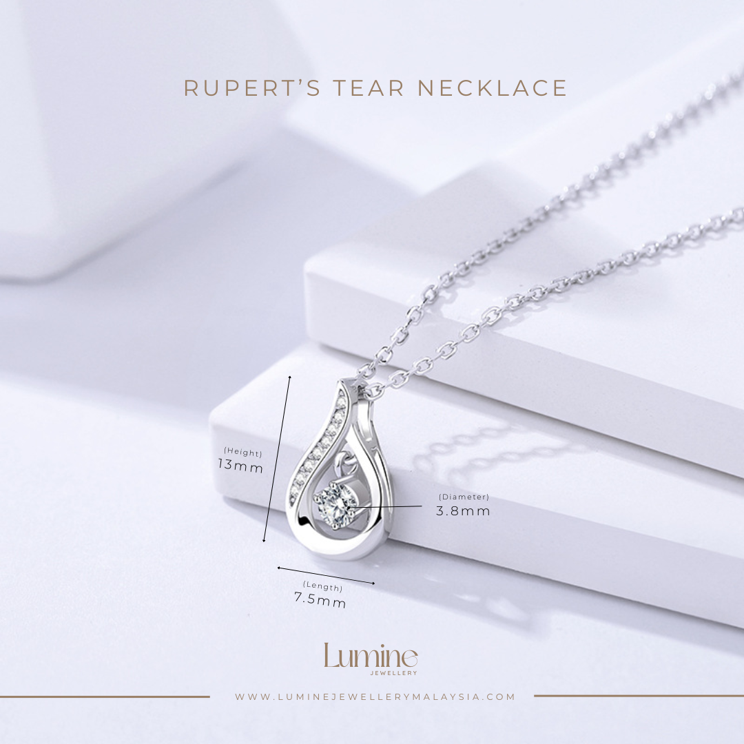 Rupert’s Tear Necklace