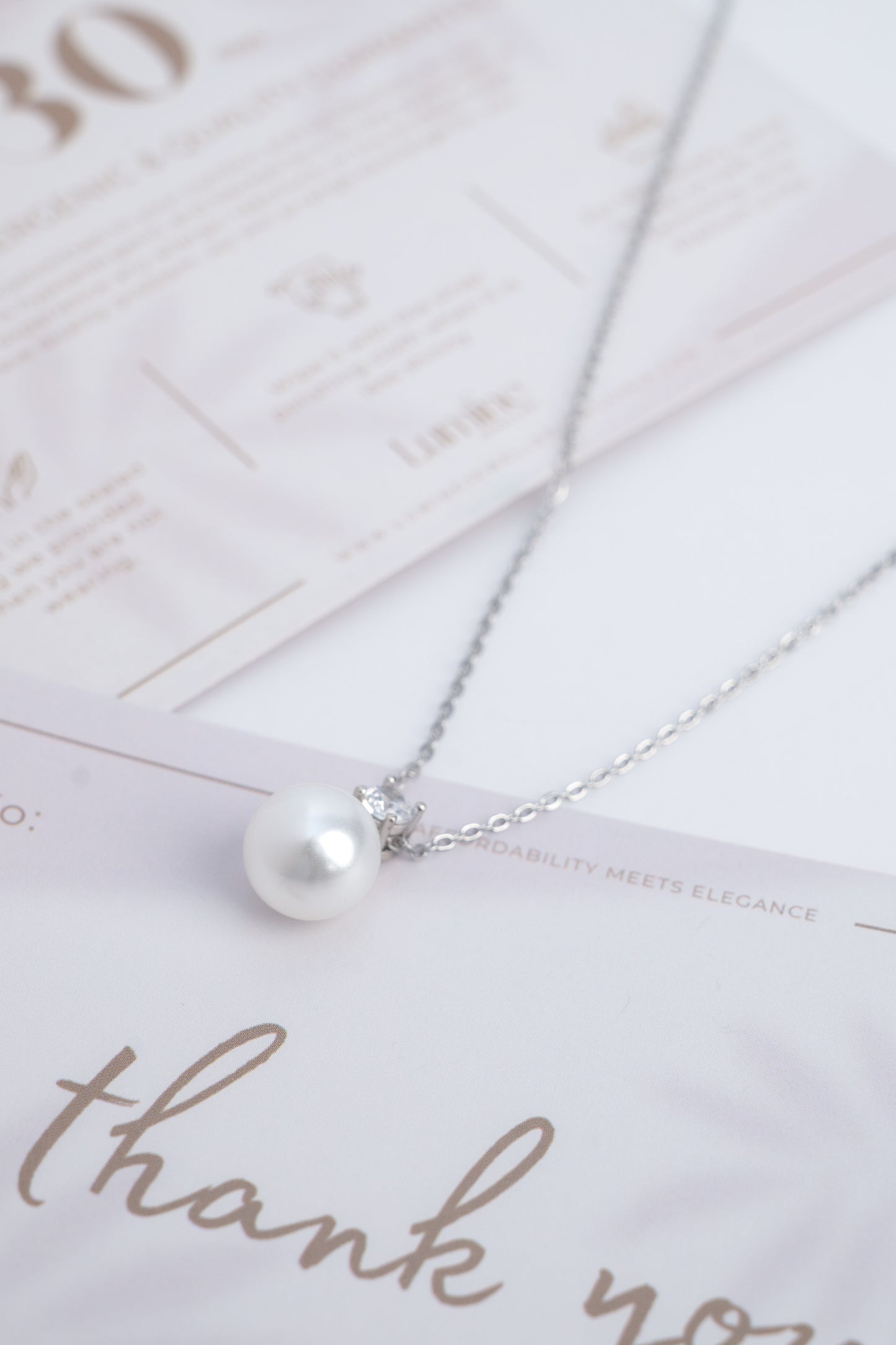 White Pearl Necklace