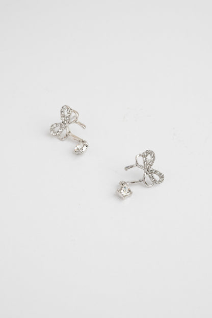 Light Lux Diamond Bowknot Earring